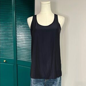 Lola & Sophie NWT dark navy blue Sleeveless Women's Top